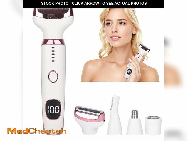 Lot 74-14264974 - Beanify 2026 Electric Razor for Women Men,4 in 1 Ladies Wet &amp; Dry Body Razors and Facial Hair Re...