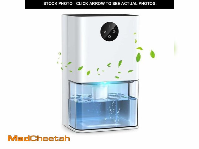 Lot 74-14296159 - Dehumidifier, 1500ML (50 OZ) Small Dehumidifier for Home (300 Sq. Ft), Quiet with Auto Shut Off, Ide...