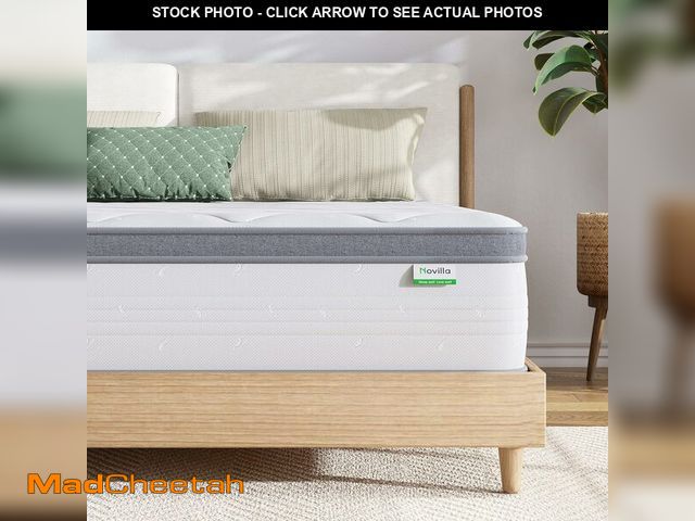 Lot 74-12695817 - Novilla Twin Mattress, 10 Inch Twin Hybrid Mattress for Kids, Pocket Innerspring Pillow Top Mattress...