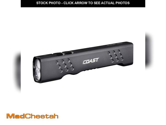 Lot 74-12663229 - Coast Slayer Max 1000 Lumens Lithium Rechargeable LED Professional Handheld Flashlight with Built-In...