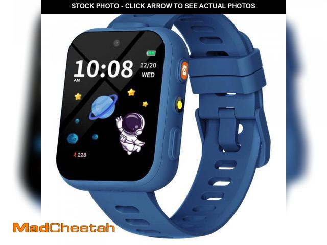 Lot 74-11846414 - BIGGERFIVE Smart Watch for Kids with Dual Cameras, 30 Puzzle Games, Video &amp; Music Player, Audiob...