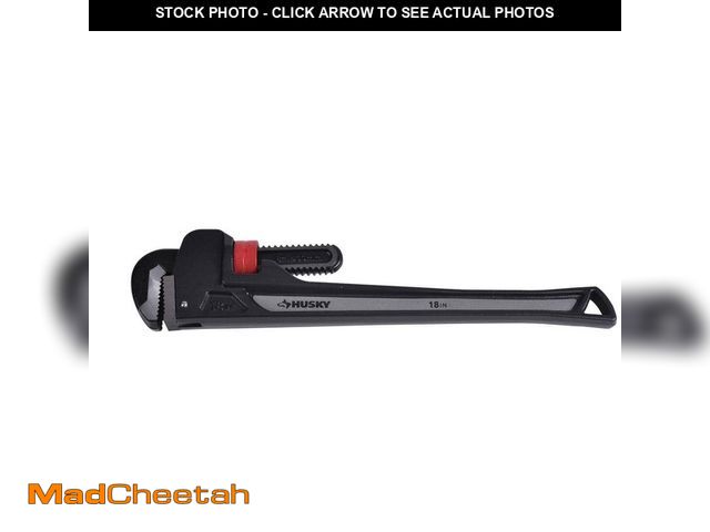 Lot 74-13001184 - *DIRTY/SCRATCHED* 18 in. Improved Pipe Wrench *DIRTY/SCRATCHED*  - USED