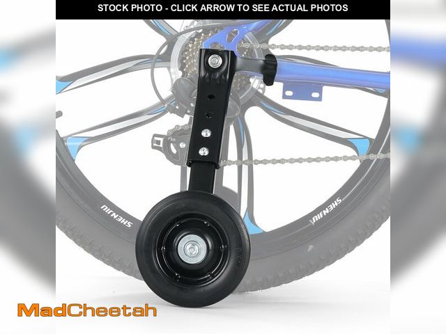 Lot 74-14214134 - TAYIZOO Heavy-Duty Bike Training Wheels for 22-26 Inch Bicycles - 300LB Capacity Adjustable Stabiliz...