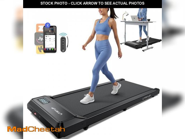 Lot 74-12155321 - 2.5 HP Walking Pad, Under Desk Exercise Treadmill(MISSING REMOTE)  - UNUSED