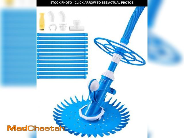Lot 74-12137361 - VEVOR Suction Pool Cleaner, Automatic Pool Vacuum Cleaner, Suction Side Automatic Pool Cleaner, Suct...