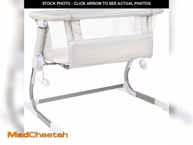 Lot 74-14067069 - Baby Delight Beside Me Dreamer Bassinet | Bedside Sleeper | 6-Position Height Adjustment | Driftwood...
