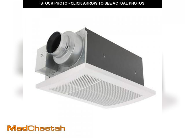 Lot 74-12281005 - Panasonic Whisper Cozy DC 80/110 CFM Pick-A-Flow Ceiling Bathroom Exhaust Fan/Heater with Flex-Z-Fas...