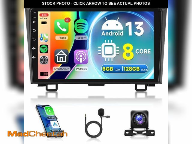 Lot 74-12873499 - 8Core 6G+128G Car Radio for Honda CRV 2007-2011, Rimoody Car Stereo with Android 13 Carplay Android ...