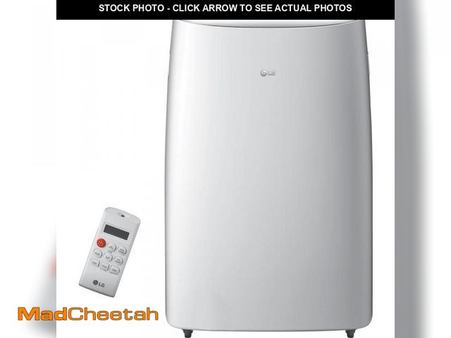 Lot 74-12251481 - LG 10,000 (DOE) BTU 115-Volt Portable Air Conditioner Cools 450 sq. ft. with Dual Inverter,Wi-Fi and...