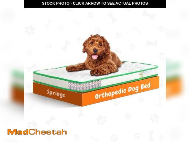 Lot 74-12508498 - KOAZY Orthopedic Dog Bed for Small Dogs - Memory Foam, Springs, Washable Cover, Waterproof &amp; Non...