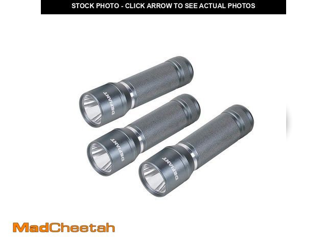 Lot 74-14257769 - Defiant 300 Lumens Aluminum Flashlight (6-pack) - UNUSED