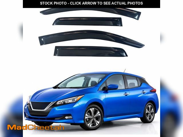 Lot 74-14282621 - IG Window Visors Fit for 2018-2025 Nissan Leaf, Out-Channel Rain Guards Vent Wind Deflectors 4PC, Ca...