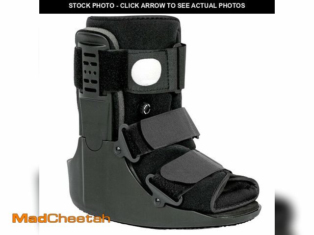 Lot 74-12437772 - Jewlri Air Walking Boot, Fracture Boot Short Walker Protection Fits Left or Right Foot Ankle Support...