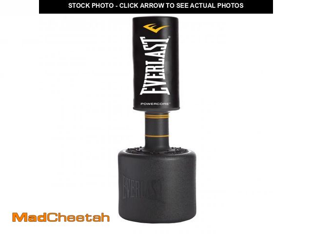 Lot 74-12539795 - Everlast Powercore Free Standing Indoor Rounded Heavy Duty Fitness Training Punching Bag - UNUSED