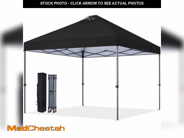 Lot 74-13816781 - ABCCANOPY 10 ft x 10 ft Easy Pop up Outdoor Portable Instant One Push Function Canopy Tent with Air ...