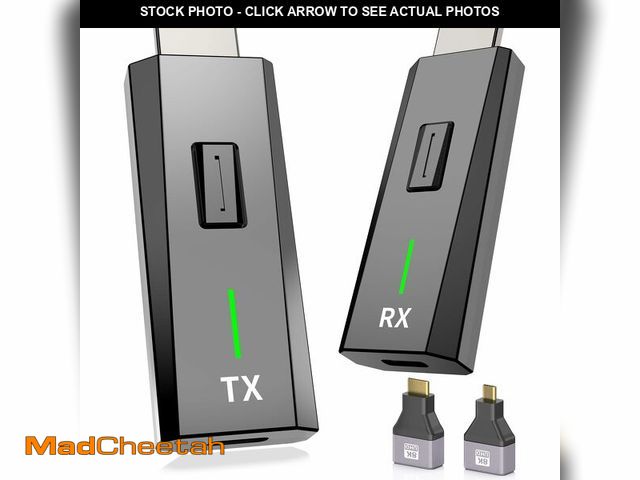 Lot 74-12718923 - Wireless HDMI Transmitter and Receiver 328FT/100M, 4k Decode 1080P Output, Plug &amp; Play Portable ...