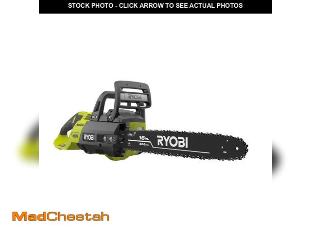 Lot 74-12794861 - Ryobi 40V Brushless 16 In. Cordless Battery Chainsaw (Tool Only) - UNUSED