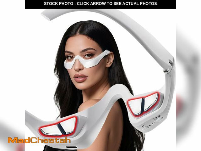 Lot 74-12706868 - Under-Eye Red Light Therapy Device with Microcurren, 3D Contour Eye Massager for Dark Circles, Eye B...