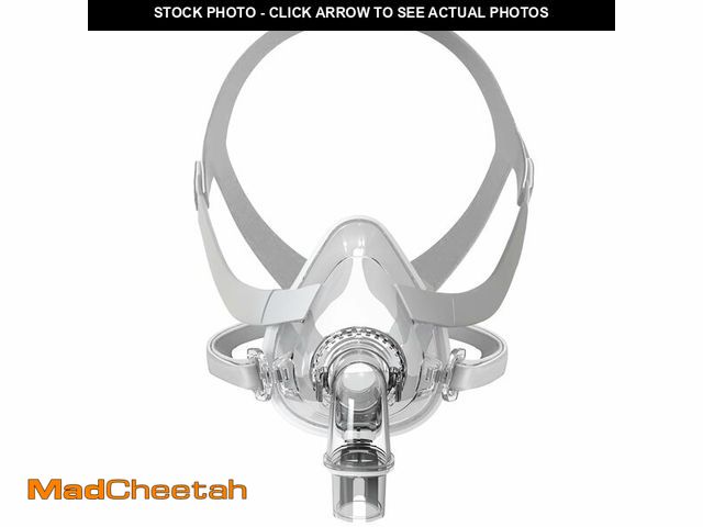 Lot 74-12700894 - Full Face CPAP Mask,CPAP Mask,Universal CPAP Supplies with Headgear,Elbow and Cushion,CPAP Nasal Mas...