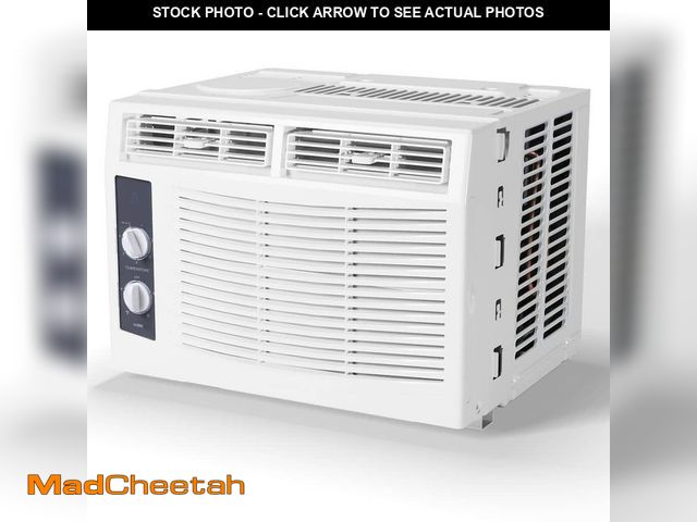 Lot 74-14613751 - (DENTED) Garvee 5000 (DOE)BTU 1500 (SACC)BTU Window Air Conditioner,Cools 150 sq. ft with Wall Mount...