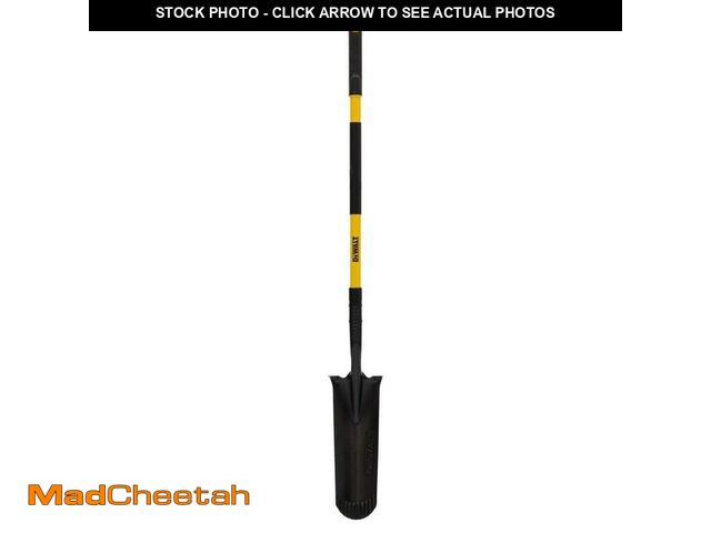 Lot 74-12584582 - *DIRTY* DEWALT 42 in. Fiberglass Handle Drain Spade *DIRTY*  - USED