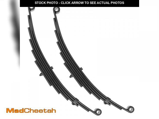 Lot 74-12522355 - Magorfas Trailer Leaf Spring 6 Leaf Double Eye 3500 lbs Cap for 7000 lbs Axle Suspension 25-1/4" Len...