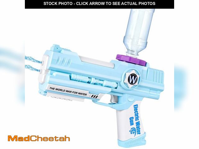 Lot 74-14380049 - Electric Water Gun, Ultimate Battle Blaster Water Guns with Dual Nozzles High Capacity Automatic Squ...