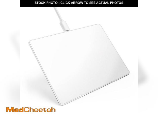 Lot 74-11558621 - VssoPlor Wired Trackpad for Windows 7/10, Ultra Slim Portable Aluminum USB Wired Trackpad Mouse with...