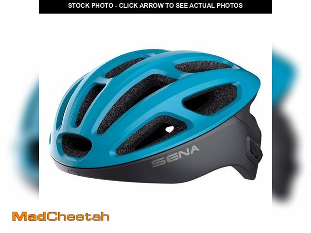 Lot 74-14213324 - Sena R1 Smart Cycling Helmet (Ice Blue, Medium) - UNUSED
