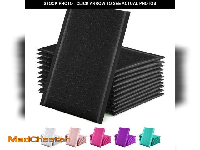 Lot 74-13715330 - GSSUSA 100 Pack Bubble Mailers 6x10 Inches Bubble Mailer Usable Size 6x9" Envelopes Small Packaging ...