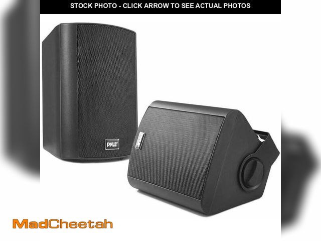 Lot 74-14591417 - Pyle 6.5-Inch Wall Mount Waterproof Bluetooth Speaker System ÃÂ¢Ã¢âÂ¬Ã¢â¬Å Indoor/Outdoor Audio...