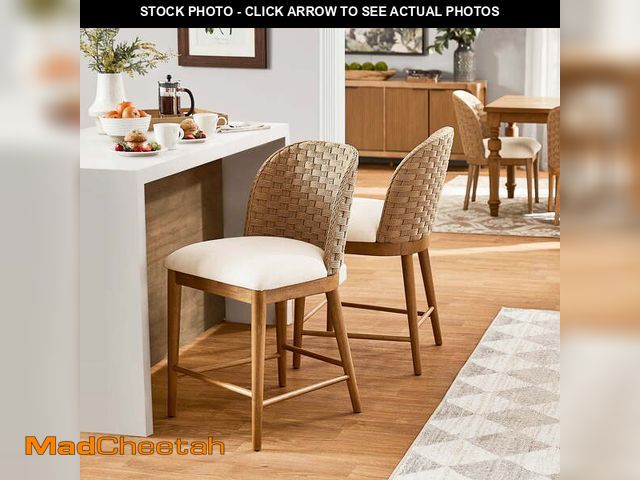 Lot 74-12726194 - My Texas House Saylor Counter Height Barstools, Set of 2 - UNUSED