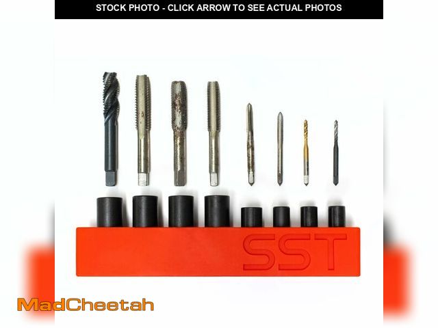 Lot 74-13720010 - SST - Tap Socket Wrench - 8-Piece Adapter Set - Snug, Secure, &amp; Durable - Easy Storage &amp; Org...
