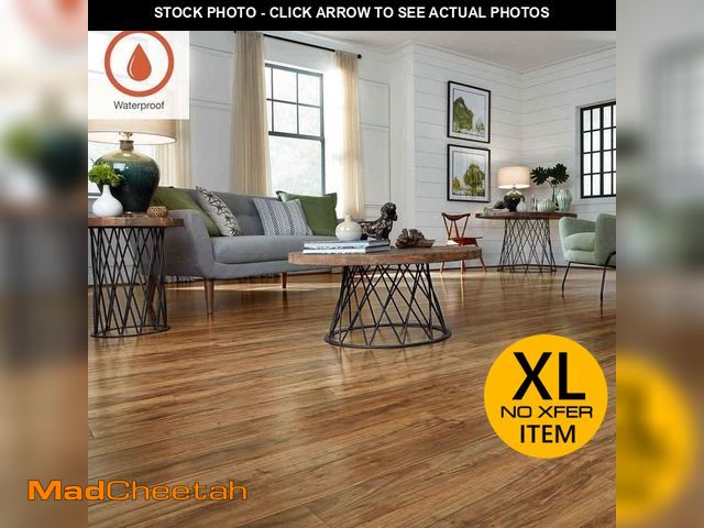 Lot 74-12992963 - 11 Case-Outlast+ Applewood 12 mm T x 5.2 in. W Waterproof Laminate Wood Flooring (13.74 sqft/case) T...