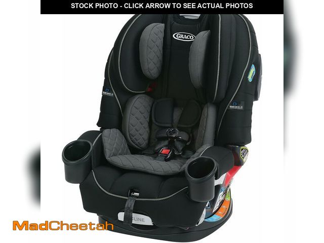 Lot 74-13679973 - Graco 4Ever 4 in 1 Car Seat, Featuring TrueShield Side Impact Technology, Adjustable Harness System,...