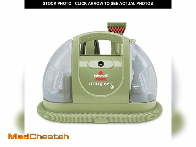 Lot 74-12664132 - BISSELL Little Green Multi-Purpose Portable Carpet and Upholstery Cleaner, Car and Auto Detailer, wi...