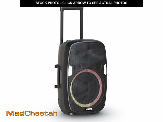 Lot 74-12889094 - Altec Lansing SoundRover Wireless Trolley Bluetooth Speaker with Microphone, Rechargeable System Spe...