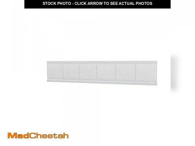 Lot 74-12409671 - Snap-In Filter 75ft. White Vinyl Micro-Mesh Gutter Guard - UNUSED