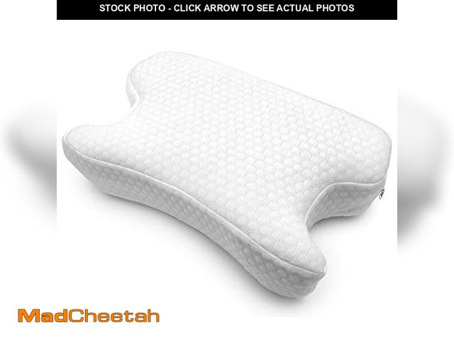 Lot 74-12632925 - DMI CPAP Memory Foam Sleep Aid Pillow, Suitable for All CPAP Masks, Reduces Mask Pressure and Air Le...
