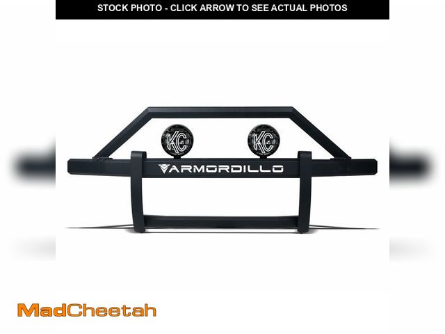 Lot 74-12822645 - Armordillo AR2 Pre-Runner Grille Guard With 2x KC Hilites 6" Round Fog Lights Fits 2022-2024 Chevy S...