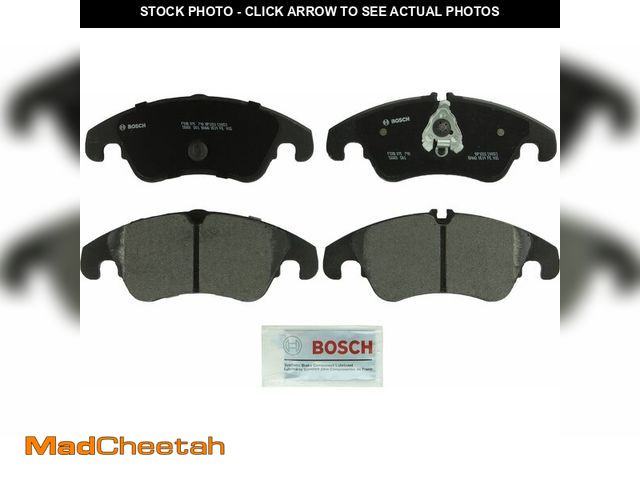 Lot 74-14378752 - BOSCH BP1322 QuietCast Premium Semi-Metallic Disc Brake Pad Set - Compatible with Select Audi A4, A4...