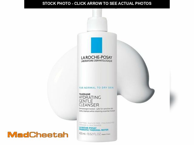 Lot 74-12974284 - La Roche-Posay Toleriane Hydrating Gentle Face Cleanser, Daily Facial Cleanser with Niacinamide and ...