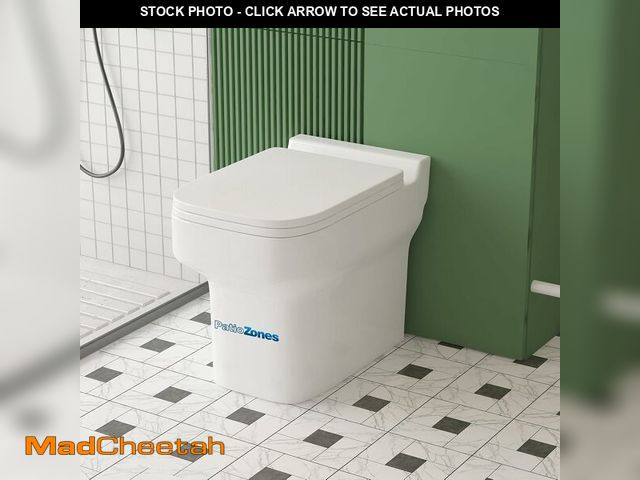 Lot 74-13070263 - Tankless Compact Macerating Toilet, One Piece Upflush Toilet with 600W Macerartor Pump Bulit-in for ...