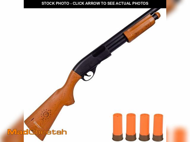 Lot 74-14305211 - Sunny Days Entertainment Pump Action Blaster - with Realistic Sounds and Ejecting Play Shells | Hunt...