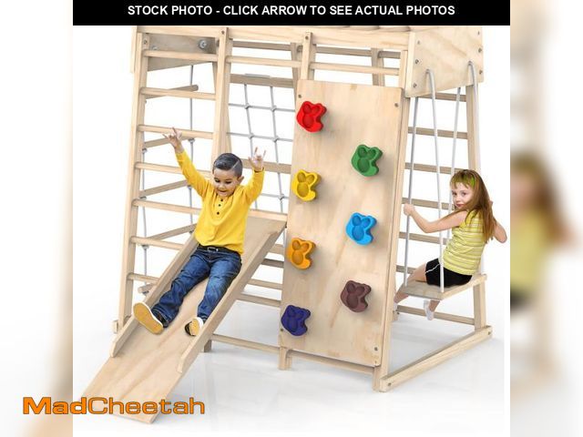 Lot 74-12266149 - Indoor Jungle Gym, Toddler Climbing Toys Indoor, Indoor Playground Climbing Toys for Toddlers, Climb...