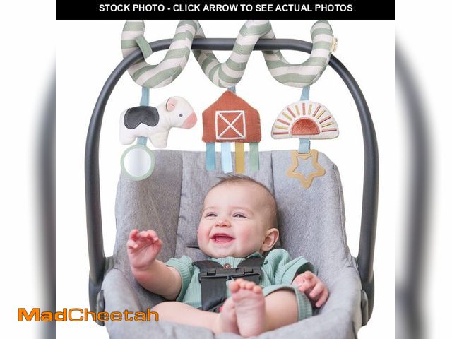 Lot 74-12604053 - Itzy Ritzy Spiral Car Seat &amp; Stroller Activity Toy - Stroller &amp; Car Seat Toys for Ages 0 Mon...
