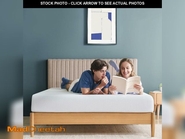 Lot 74-12720786 - ZINUS 6 Inch Green Tea Cooling Memory Foam Mattress [New Version], Queen, Fiberglass Free, Medium Fi...