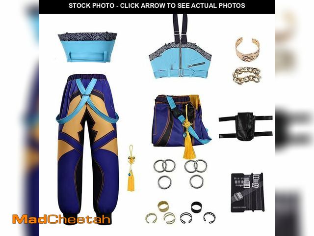 Lot 74-14274660 - ZBDFNJ Women's Role-playing Costumes, Halloween Costume sets (Blue, S) - USED