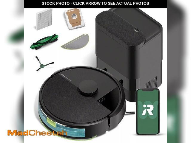 Lot 74-13695684 - iRobot Roomba 105 Combo 13. 2 in. Robotic Vacuum and Mop + with Smart Navigation + AutoEmpty DockÃ¢â...