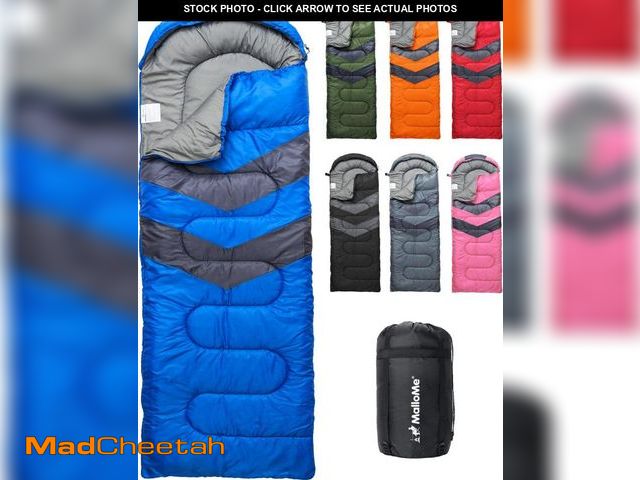 Lot 74-12050695 - MalloMe Sleeping Bags for Adults Cold Weather &amp; Warm - Backpacking Camping Sleeping Bag for Kids...